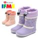 ifmi- ботинки Kids Raver ботинки 50-4880 IFME baby водонепроницаемый winter ботинки боты Heart цветок цветок 