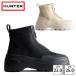 HUNTER rain shoes lady's Explorer ankle Zip Flat foam boots WFS1000LNY Hunter WOMENS