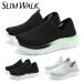  тонкий walk спортивные туфли женский SW20075 SLIM WALK туфли без застежки "свободные руки" 