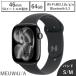 Apple Watch Series 11 GPS���f�� 46mm MEUW4J/A 64GB �W�F�b�g�u���b�N�A���~�j�E���P�[�X�ƃu���b�N�X�|�[�c�o���h ��11���� �V�i �A�b�v��