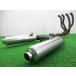 ZZ-R1100 muffler K235 Kawasaki оригинальный б/у мотоцикл детали ZXT10C заметный подобный царапина нет так же можно использовать восстановление материалы . обычный возврат .77