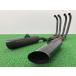  Eliminator 400 muffler K201 Kawasaki оригинальный б/у мотоцикл детали ZL400A ELIMINATOR400 фланец восстановление материалы . custom материалы . нехватка товара kQ