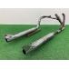 FLSTC muffler неоригинальный б/у мотоцикл детали Softail EVO evo 2in2 выходящий слева и справа кроссовер труба рыба tail 51