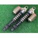ZRX400 задняя подвеска левый правый Kawasaki оригинальный б/у мотоцикл детали ZR400E начальная модель задние амортизаторы pitch 360mm изгиб нет нехватка товара техосмотр "shaken" Genuine 52