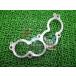 YZF-R1 exhaust pipe gasket stock have immediate payment Yamaha original new goods bike parts exhaust pipe gasket vehicle inspection "shaken" Genuine