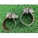  muffler зажим Harley оригинальный б/у мотоцикл детали глушитель частота 2 шт. комплект спорт Star Softail touring Dyna 19