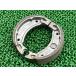 TW200E задний тормозная колодка 2JL-W2536-10 Yamaha оригинальный б/у мотоцикл детали не использовался товар отправка в тот же день TW200H TW200HC Trail way DT50R Jog техосмотр "shaken" Genuine SR125 Ks