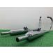 W400 muffler K504 Kawasaki оригинальный б/у мотоцикл детали EJ400A Dub yon с опорой . функциональный без проблем техосмотр "shaken" для техосмотр "shaken" Genuine tA