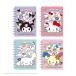 2 месяц последняя декада поступление предварительный заказ Sanrio Note товары .....A6 кольцо Note черный mi Hello Kitty Cinnamoroll Usahana чай z Factory производитель официальный 