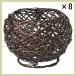 <8 шт. комплект >[.] цветок корзина [33×24cm] mts-NGRH-01