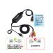 HDMI�[�q�Ή� RCA�ϊ��A�_�v�^ 1.3m �R���|�W�b�g�o�� 1080P�Ή� �e���r�E�ԍڃ��j�^�[�p �f���ϊ��P�[�u�� �֘A�摜3