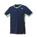  Yonex YONEX мужской игра рубашка 10624 554 Uni игра рубашка темный темно-синий 
