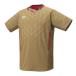  Yonex YONEX мужской игра рубашка ( Fit рубашка ) 10698 016 Gold 