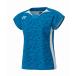 Yonex YONEXwi мужской игра рубашка ( Fit рубашка ) 20822 (002) голубой Япония представитель 