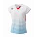  Yonex YONEXwi мужской игра рубашка ( Fit рубашка ) 20824 (011) белый Япония представитель 