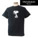 [2026 весна лето новый продукт ] 1PIU1UGUALE3 RELAXunopiuunoug.-retore relax Snoopy короткий рукав футболка M размер 055- чёрный серия 