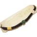 men's feather woven cord [ black color. collection cord . natural stone (a bench . Lynn )]