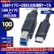 USB タイプＣ-USB3.0変換 ケーブル USBタイプC(オス)-USB3.0(B)(オス) 1m  COMON 31C3B-10 C82463