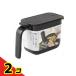 �}�[�i �������|�b�g �u���b�N 370mL (K-736BK)  2�Z�b�g