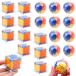 SALUDABLE цельный лабиринт подарок мозаика игрушка Gacha Gacha Mini Cube 3D. день 20 шт 
