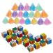 SALUDABLE сборная головоломка Mini Cube цельный лабиринт брелок для ключа .... подарок игрушка жребий ( Mini Cube 20 шт +3D лабиринт 20 шт. комплект )