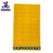 VERSACE Versace . bath towel large size size yellow ba lock pattern used AB[. shop pawnshop S0698]