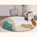  коврик круглый коврик круглый ковер Северная Европа стиль геометрический рисунок рисунок ковер ковровое покрытие круглый мягкость предотвращение скольжения звукоизоляция рука ... добрый .. раунд ковровое покрытие 