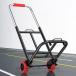  рука Cart эластичный руль 58-92cm выдерживаемая нагрузка 40kg красный черный дизайн PU низкий уровень шума ( диаметр 10cm) приложен ремень легкий compact мусор выбрасывать переезд для бытового использования для бизнеса 