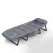  складной bed легкий одиночный compact салон вне двоякое применение путешествие уличный комнатный днем . для свободно ... в одном корпусе. коврик linen "дышит" охлаждающий койка 