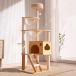  башня для кошки кошка tower из дерева .. класть большой кошка тонкий компактный коготь .. космический корабль имеется дерево .. tower много голова .. движение нехватка аннулирование .... легко кошка tower 