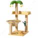 башня для кошки кошка tower низкий тонкий космический корабль имеется коготь .. модный .. класть модель развлечение место много голова .. движение нехватка аннулирование натуральный носорог The ru лен шнур кошка house компактный 