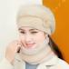  шляпа женский осень-зима защищающий от холода шляпа велосипед ... вязаная шапка шарф снуд 2 позиций комплект нежный берет шарф снуд наушники колпак осень-зима защищающий от холода модный вязаная шапка .