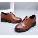  гонки выше manishu женский Loafer Wing chip ходить на работу re оксфорды futoshi каблук 4cm толщина низ ..... усталость нет .. обувь low cut 