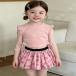 �x�r�[�� �j�̎q ���̎q �㉺ �Z�b�g�A�b�v �m�[�X���[�u T�V���c ���n �^���N�g�b�v � �������� �V���[�g�p���c �L���~�\�[�� ����Y�{�� 2�_�Z�b�g