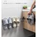  slippers rack space-saving storage plate magnet ornament storage entranceway slippers place shoes brush storage white bath cleaning storage slippers rack 