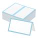 PATIKIL 100 шт стол именная табличка 3.5 x 2" blank имя p гонки карта свадьба resepshombi.fe для голубой 