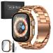YOFITAR for Apple Watch �o���h �ی�P�[�X�t�� �X�e�����X�� �A�b�v���E�H�b�` �x���gUltra 4/3/2/1
