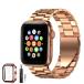 YOFITAR for Apple Watch �o���h �ی�P�[�X�t�� �X�e�����X�� �A�b�v���E�H�b�` �x���g series 11/10