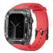 YOFITAR for Apple Watch �o���h �P�[�X��̌^ 45mm/44mm/42mm/41mm/40mm TPU�f�� �A�b�v��