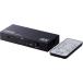  Elecom DH-SW4KP41BK HDMI переключатель 4K60Hz(18Gbps) HDCP2.2 соответствует 4 порт metal блок с дистанционным пультом черный 