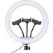 GH-CSL120E-BK кольцо type LED свет свободный платформа / смартфон держатель x3 имеется LED число 120 шт максимальный 2760lm * штатив продается отдельно 