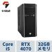 G-GEAR ( Corei5-13400F / 32GB / GeForce RTX4070 / 1TB SSD(M.2 NVMe Gen4) / Windows11 HOME) GA5J-C230B3/CP6