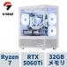 ge-mingPC G-GEAR White GP7A-C260B/A/CP1 Ryzen7 5700X /RTX5060Ti(8GB версия ) /32GB память /1TB SSD / стойка отсутствует &amp; водяное охлаждение specification 
