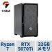 ge-mingPC G-GEAR GE7A-L262BH/NT1 Ryzen7 9850X3D /RTX5070Ti /32GB память /2TB SSD /WiFi7+BT соответствует, водяное охлаждение specification 