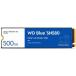 WDS500G3B0E [M.2 NVMe built-in SSD / 500GB / PCIe Gen4x4 / WD Blue SN580 NVMe SSD series / domestic regular agency goods ]