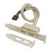 USB задний слот 2 порт RS-002F