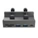 USB3.2Gen1 зажим ступица A|C порт SD|microSD устройство для считывания карт HUB-11