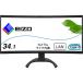 FlexScan EV3450XC BK 34.1 дюймовый Ultra широкий монитор 3440x1440 IPS panel Web камера &amp; Mike встроенный черный 