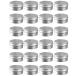  aluminium жестяная банка aluminium ke- Крик кейс косметика небольшое количество . серебряный 40ml(24 шт ) cosme косметика Nailparts переносной заполняющий контейнер 