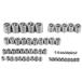 Akozons красный ремонт комплект,60pcs нержавеющая сталь сталь M3 M4 M5 M6 M8 M0 M2 нержавеющая сталь провод s красный вставка 